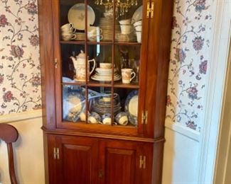 Corner China Hutch