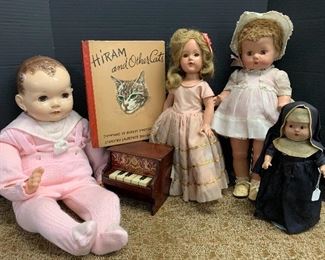 Composition and hard plastic dolls