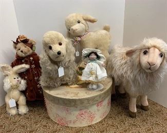 Vintage and newer animals