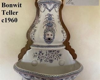 Lavabo, made in Portugal for Bonwit Teller, c1960