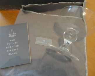 4 Steuben Sherbert Glasses