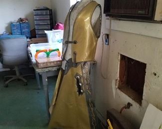 Vintage show chaps belonging to Glenn's father. 