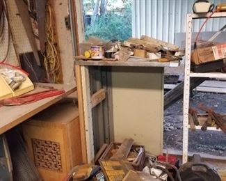 Vintage saws among other misc small tools