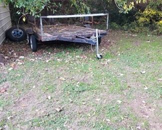 Flatbed trailer... no title. Bill if sale