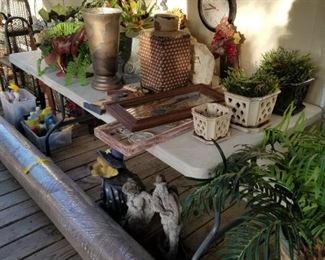 Vintage garden items