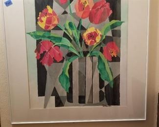 Watercolor by Marilyn Chandler