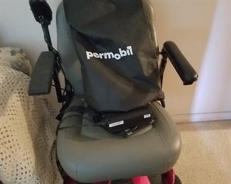 Permobile wheelchair