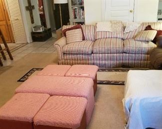 Grouping of storage stools