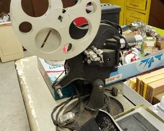 Vintage movie projector