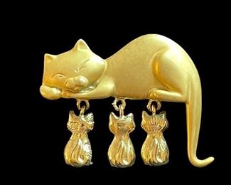 Danecraft Cat Pin