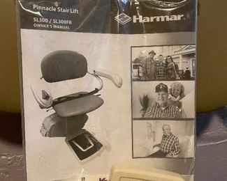 Harmar Stair Lift.  Manufactured in 2018 - works great.
