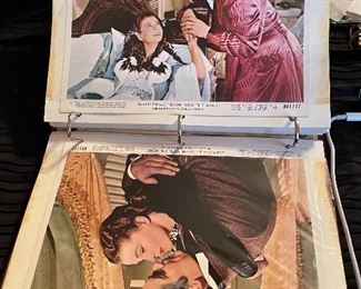 Apprx. 30 vintage R-1961 8x10 photos issued by MGM studios for Gone With The Wind.  Combination of black/white and color.