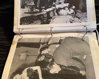 Apprx. 30 vintage R-1961 8x10 photos issued by MGM studios for Gone With The Wind.  Combination of black/white and color.