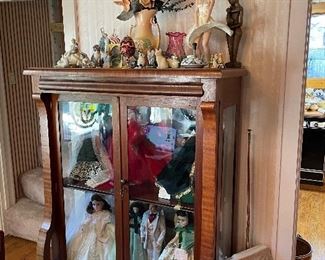 Beautiful large display cabinet.