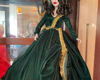 Madame Alexander Scarlett Porcelain Doll.  #836 of 1500.