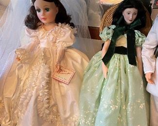 Madame Alexander Scarlett Porcelain Doll - Wedding.