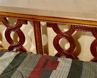 Queen Vintage Wood Headboard $39