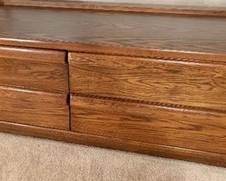 4 drawer dresser (2 available) 72"×18"×24" $65 each