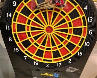 Electronic Arachnid dart board $55