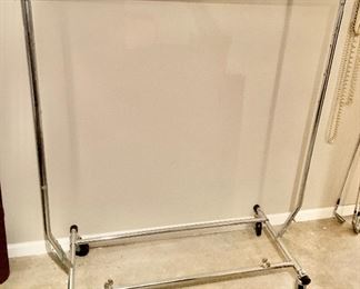 Stainless Collapsible clothes rack $35