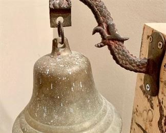 Dragon arm Brass bell $18 
(Feng shui, Reiki Bell)