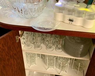 Yogurt maker $15, extra cups $5, 
punch bowls $10 each
Glass plates or coffee mugs $1 ea