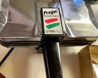 Villaware Prego Pizzelle Baker $60