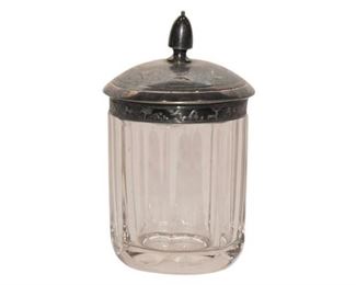 23.Lidded Glass Jar