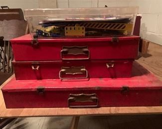 Erector set.    All 4 boxes sold as one item.