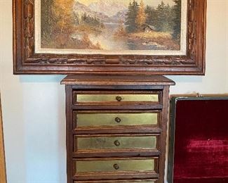 Jewelry chest or lingerie dresser