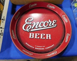 Encore beer tray