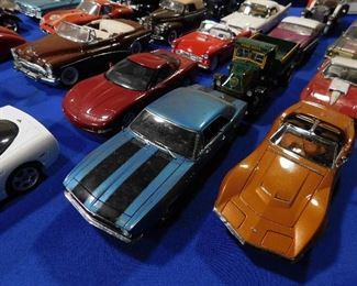 Camaro Corvette die cast cars