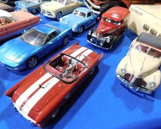 Large scale die cast cars & trucks