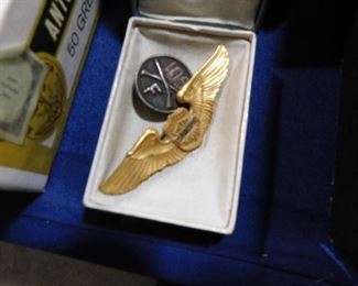 Harley Davidson wings pin