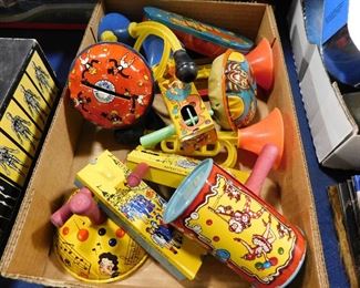 Vintage noise makers