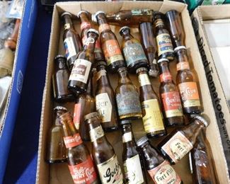 Mini beer bottles