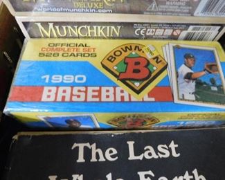 1990 Bowman baseball cards factory set