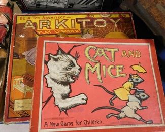 Vintage board games