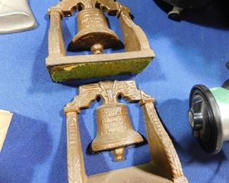 Liberty Bell bookends 