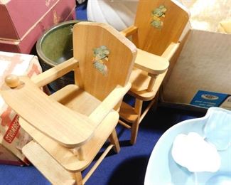 Strombecker high chairs