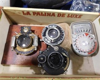 Antique camera lenses