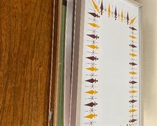 Mid century modern heating plates