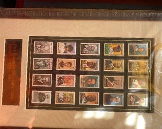 Vintage stamp collection