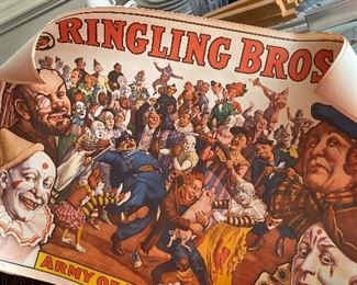 2 vintage circus posters
