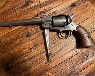 1865 REMINGTON Model 1858 New Model Single Action Revolver