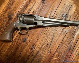 1865 REMINGTON Model 1858 New Model Single Action Revolver