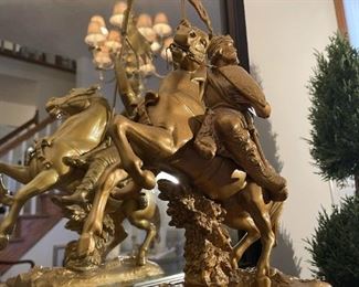 1898 Waterbury Clock Co French Renaissance Style CRUSADER Mantle Clock