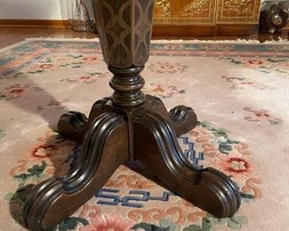IMPERIAL FURNITURE Grand Rapids Round Entryway Pedestal Table