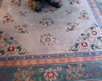 Large Carved Area Rug