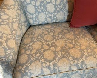 Custom Upholstered Sofa and Loveseat